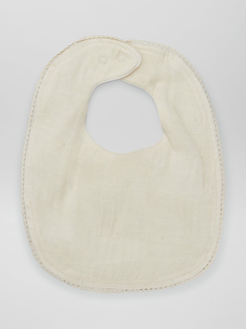 Box nascita unisex New born in the family - 6 pezzi BEIGE - Kiabi