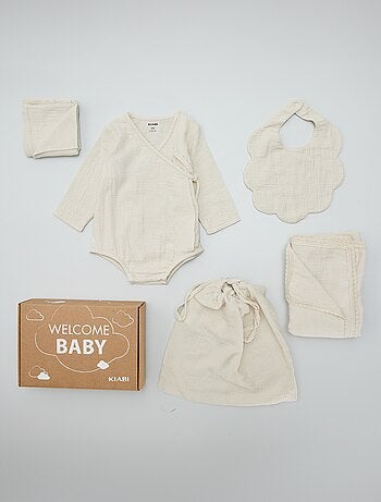 Box nascita 'Welcome Baby' - 5 pezzi