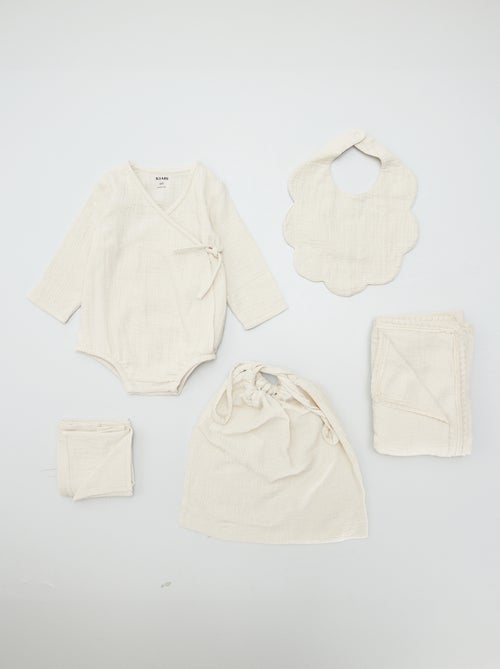 Box nascita 'Welcome Baby' - 5 pezzi - Kiabi