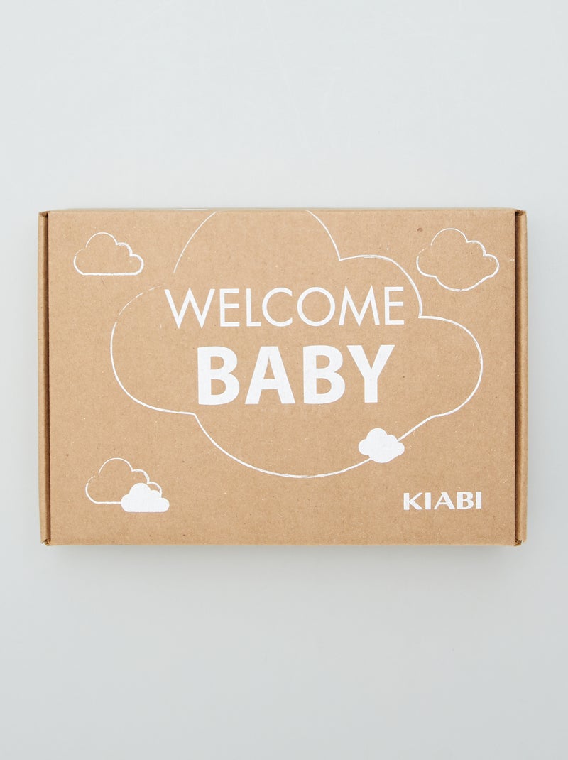 Box nascita 'Welcome Baby' - 5 pezzi BIANCO - Kiabi
