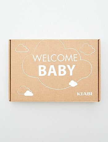 Box nascita 'Welcome Baby' - 5 pezzi