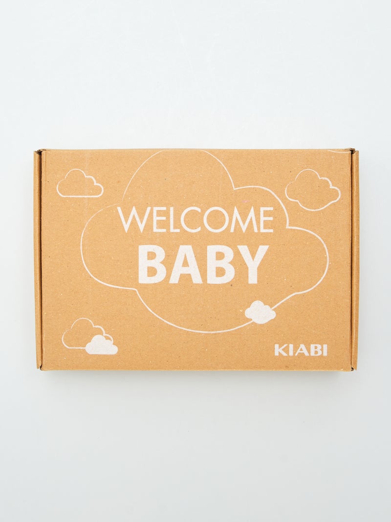 Box nascita 'Welcome Baby' - 5 pezzi VERDE - Kiabi