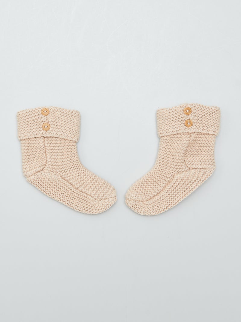 Box nascita 'Welcome Baby' 5 pezzi - Unisex BEIGE - Kiabi