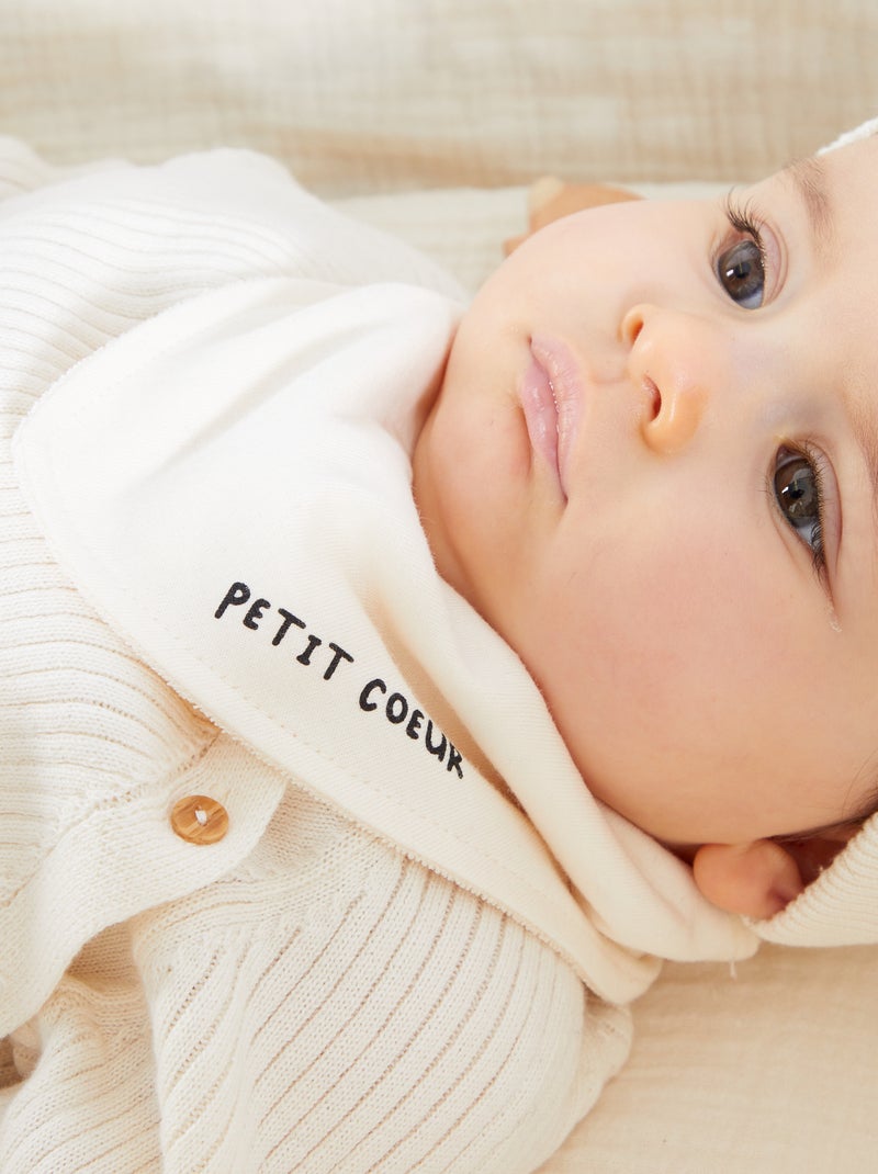 Box nascita 'Welcome Baby' 5 pezzi - Unisex BIANCO - Kiabi