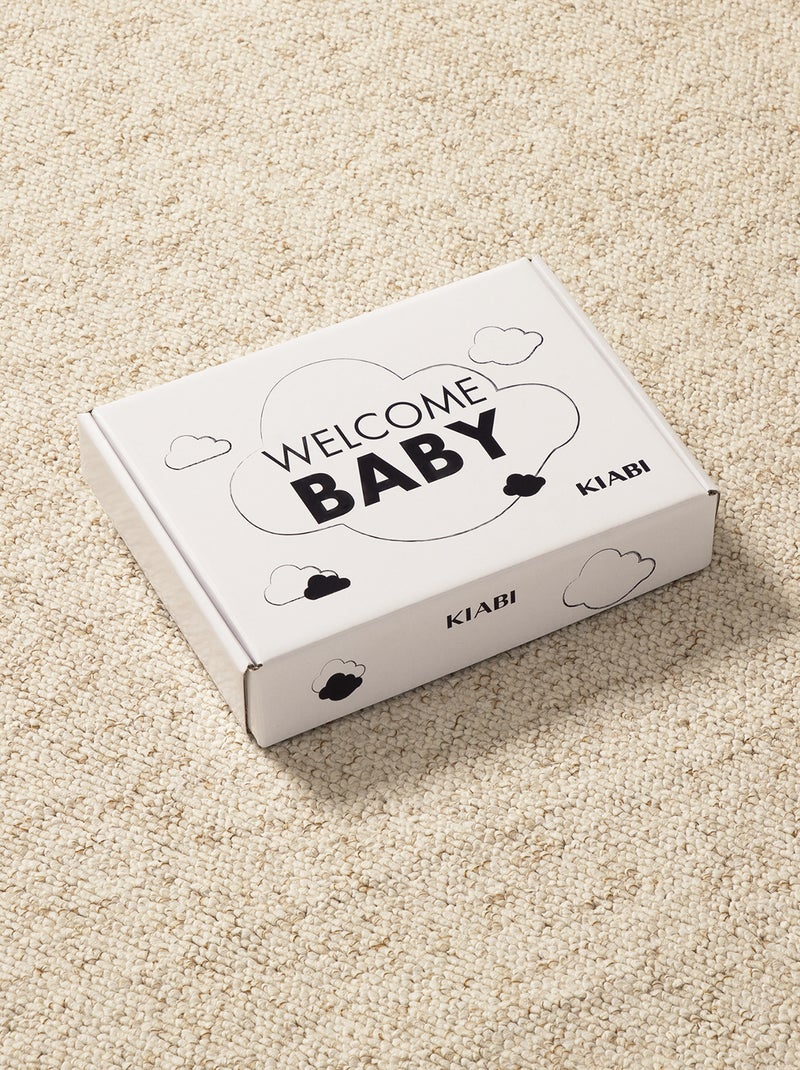 Box nascita 'Welcome Baby' 5 pezzi - Unisex BIANCO - Kiabi