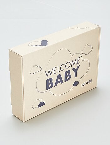Box nascita 'Welcome Baby' 5 pezzi - Unisex