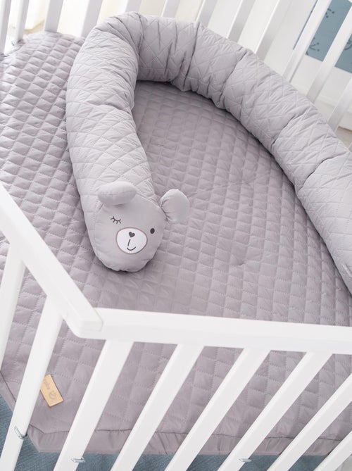 Box per bambini esagonale mobile in legno con tappeto impermeabile e cuscino paracolpi – Roba Style - Kiabi