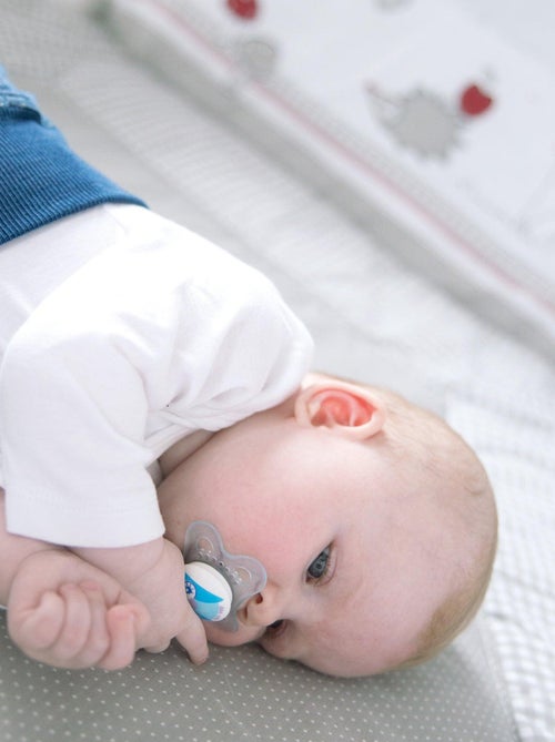 Box per bambini in legno + tappeto "Adam & Eule" + ruote – ROBA - Kiabi