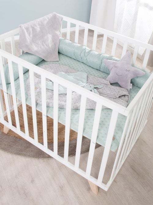 Box per bambini mobile in legno con tappeto in cotone bio "Roba Lil Planet" - Kiabi