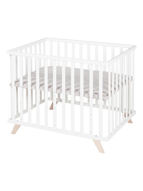 Box per bambini rettangolare con tappeto in cotone bio "Roba Lil Planet" - Kiabi