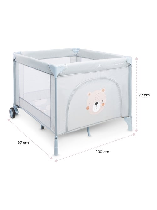 Box Pieghevole per Neonato con Materasso e Borsa da Trasporto – Parco Giochi Sicuro 0-36 mesi - Kiabi Box Pieghevole per Neonato con Materasso e Borsa da Trasporto – Parco Giochi Sicuro 0-36 mesi - Kiabi