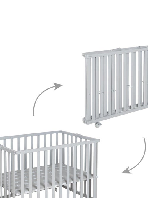 Box pieghevole rettangolare con ruote con freno – ROBA - Kiabi Box pieghevole rettangolare con ruote con freno – ROBA - Kiabi