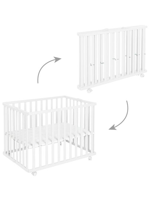 Box pieghevole rettangolare con ruote frenanti – ROBA - Kiabi