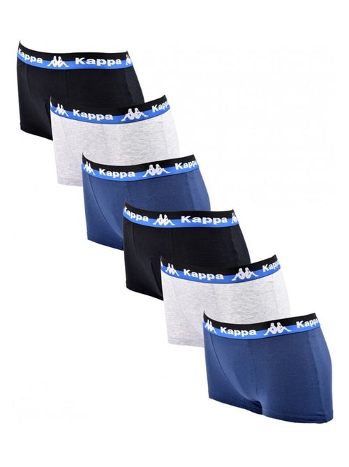 Boxer Bambino KAPPA - Confezione da 6 - Kiabi Boxer Bambino KAPPA - Confezione da 6 - Kiabi