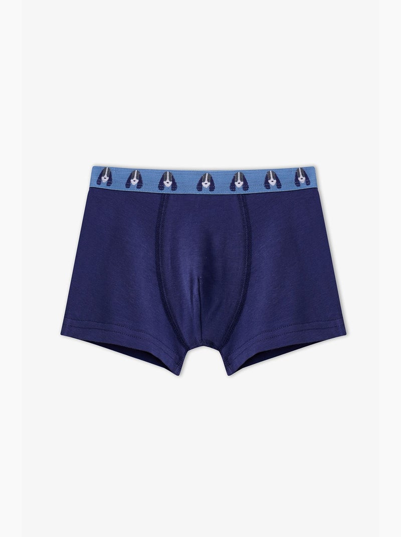 Boxer bambino paws for joy penti Blu marino - Kiabi