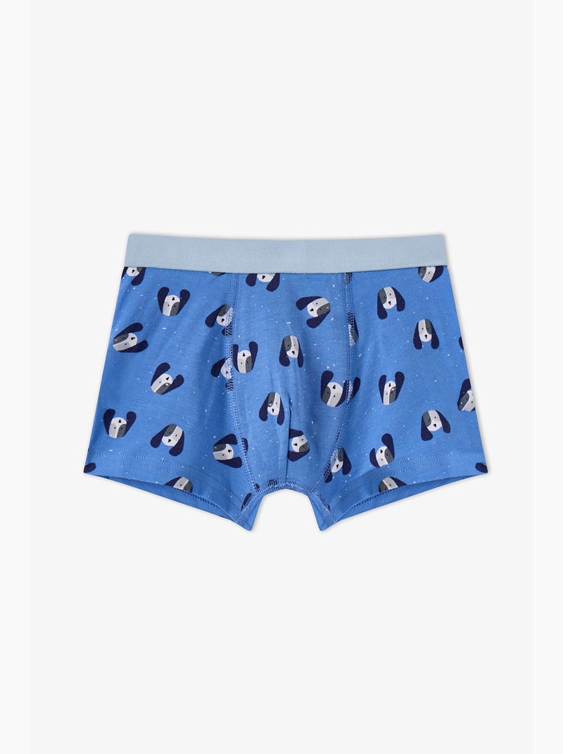 Boxer bambino paws for joy penti Blu marino - Kiabi
