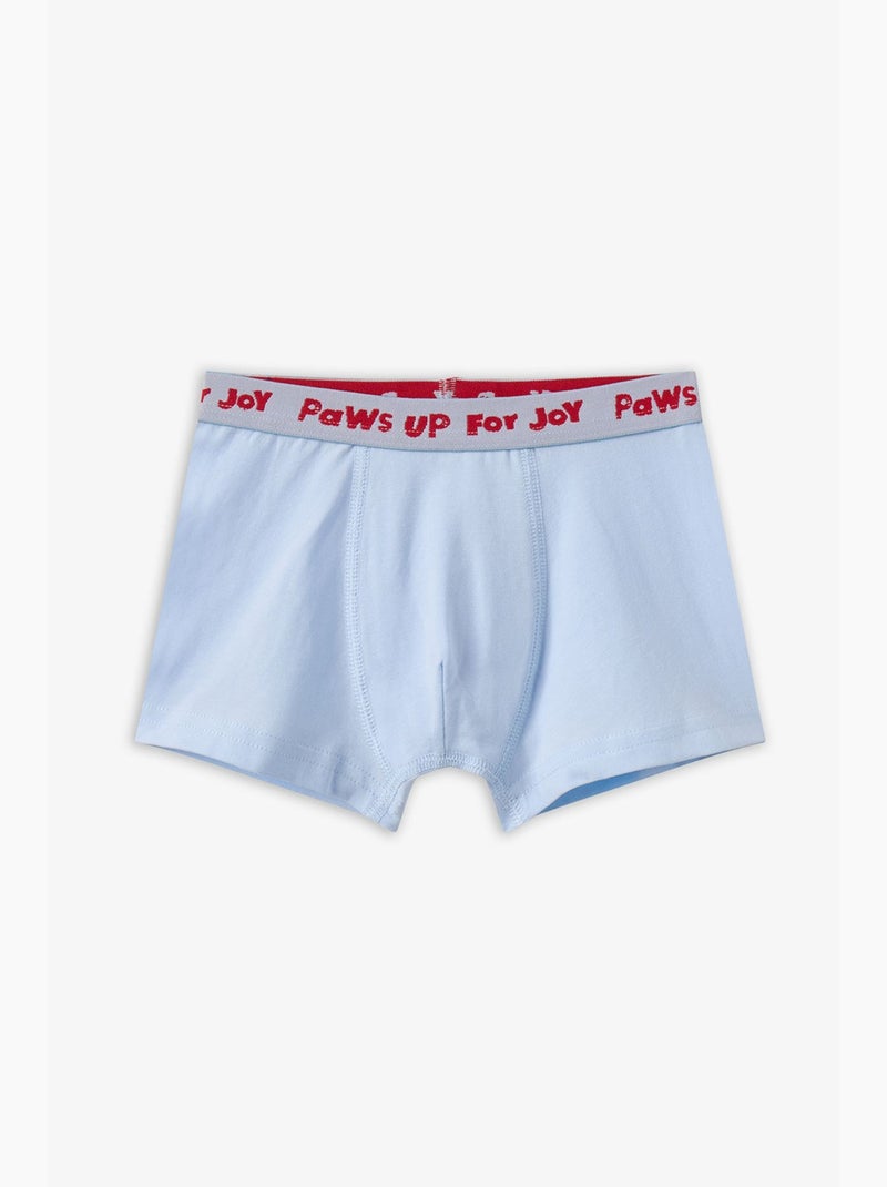Boxer bambino paws for joy penti Blu marino - Kiabi