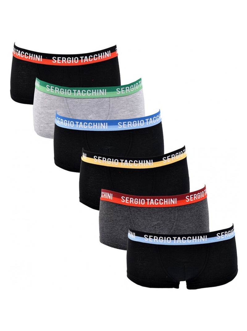 Boxer Bambino SERGIO TACCHINI - Confezione da 6 Multicolore - Kiabi