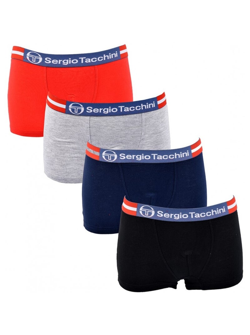 Boxer Bambino SERGIO TACCHINI Confezione da 4 Multicolore - Kiabi