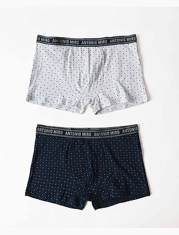 Boxer Briefs da uomo ANTONIO MIRO Dots (scatola da 2 unità)