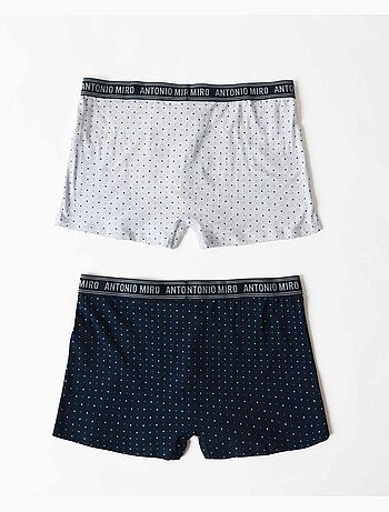 Boxer Briefs da uomo ANTONIO MIRO Dots (scatola da 2 unità)