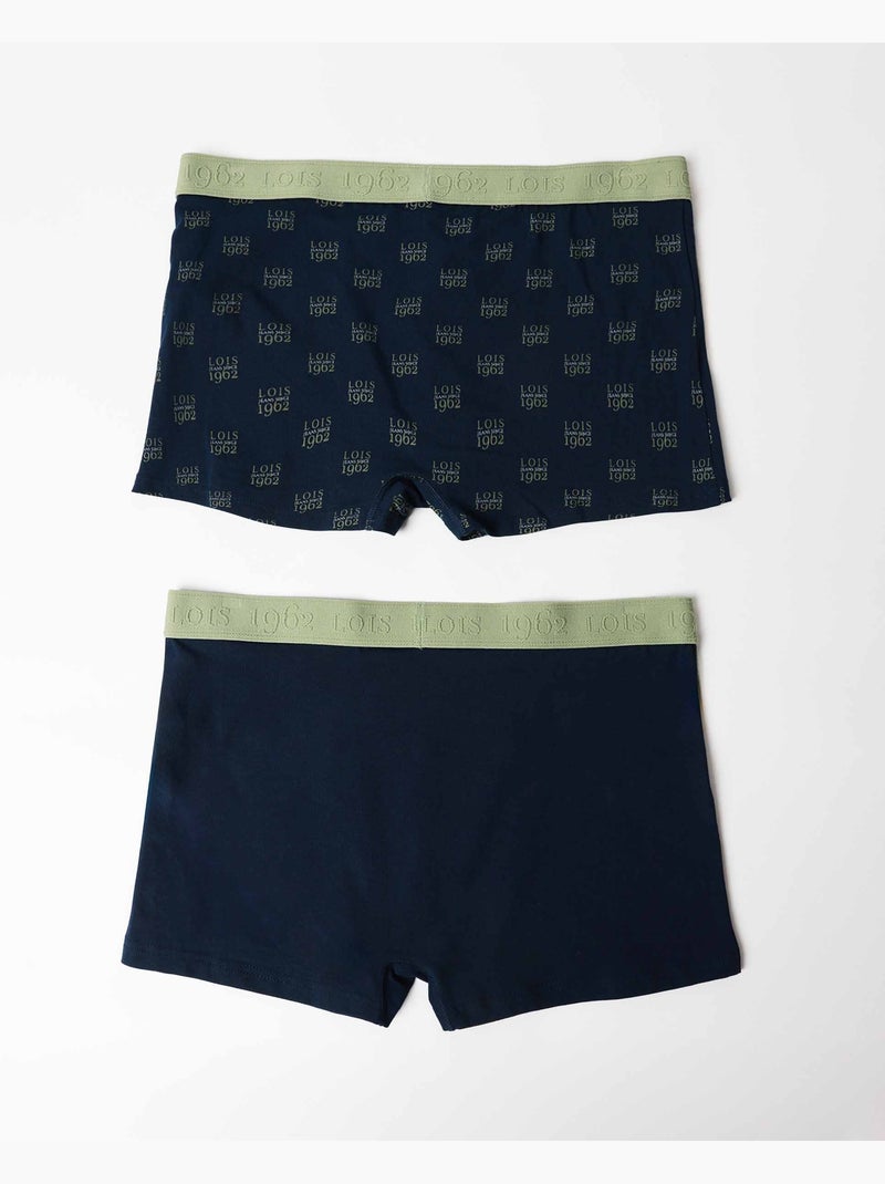 Boxer Briefs da uomo LOIS Shield (scatola da 2 unità) Multicolore - Kiabi