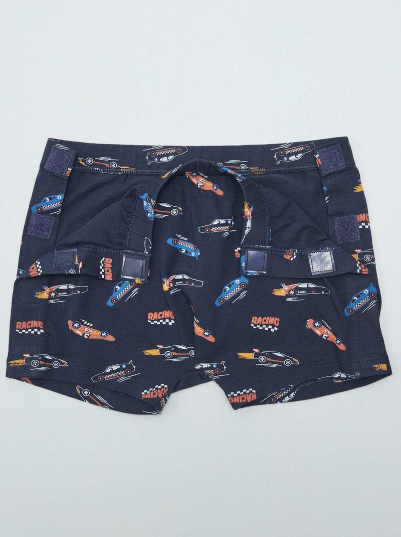 Boxer con strappi - collezione facile da indossare BLU - Kiabi