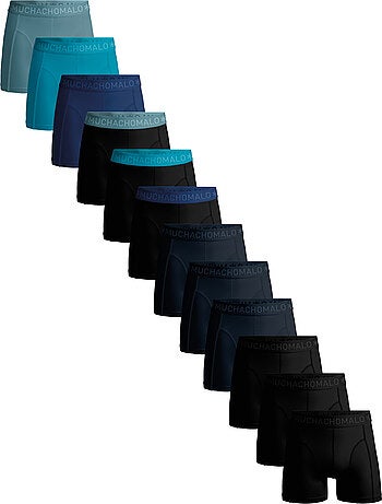 Boxer confezione da 12 in cotone premium Muchachomalo comfort traspirante e vestibilità perfetta
