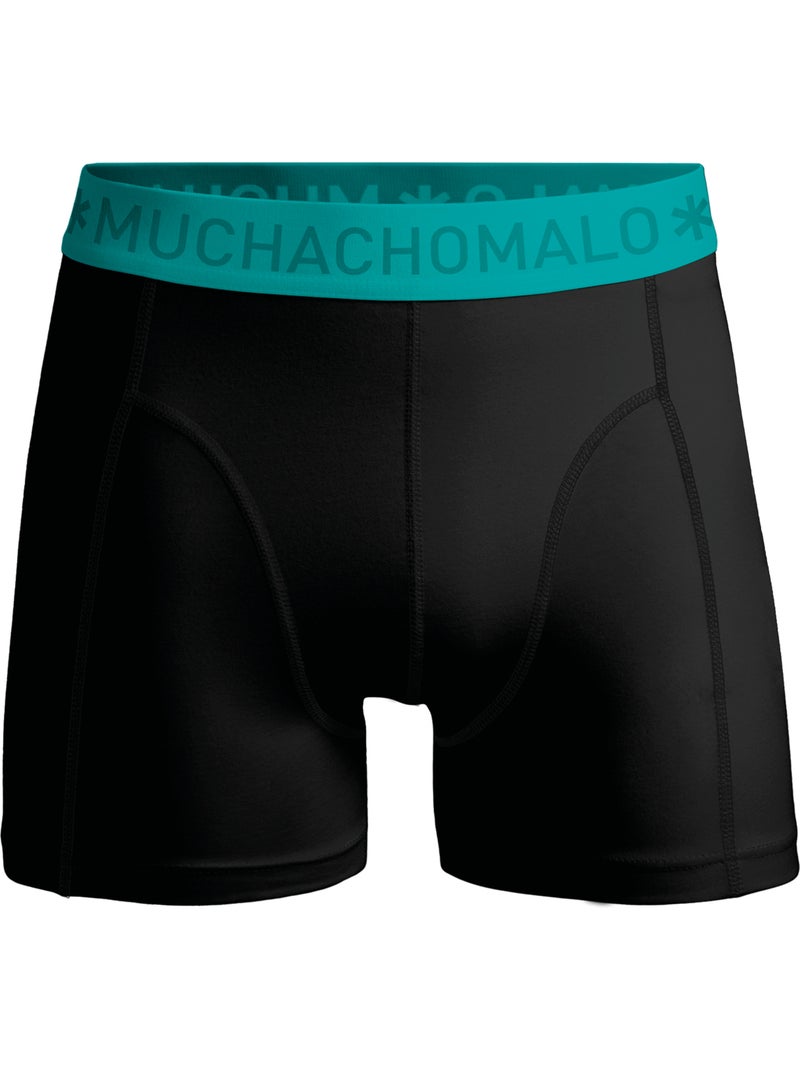 Boxer confezione da 12 in cotone premium Muchachomalo comfort traspirante e vestibilità perfetta Nero Blu Grigio - Kiabi