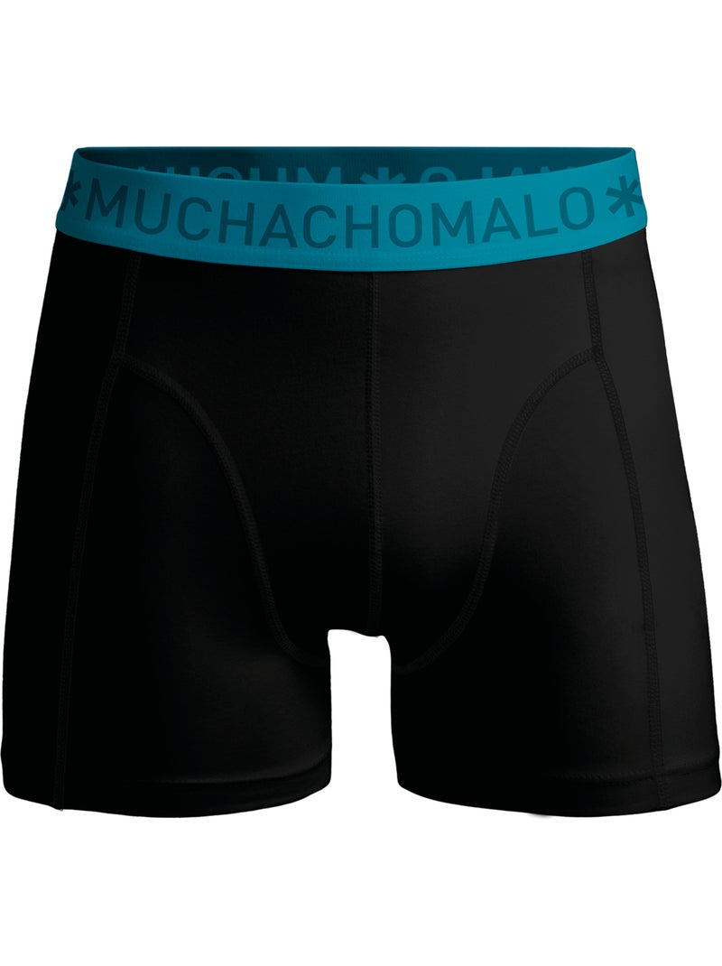 Boxer confezione da 12 in cotone premium Muchachomalo comfort traspirante e vestibilità perfetta Nero Blu Grigio - Kiabi