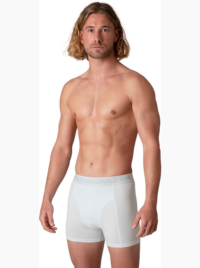 Boxer confezione da 12 in cotone premium Muchachomalo comfort traspirante e vestibilità perfetta Nero Verde Blu - Kiabi