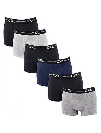 Boxer uomo CXL BY LACROIX X6 - Confezione da 6