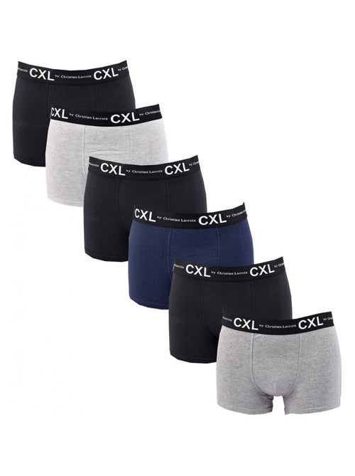 Boxer CXL BY LACROIX X6 - Confezione da 6 - Kiabi