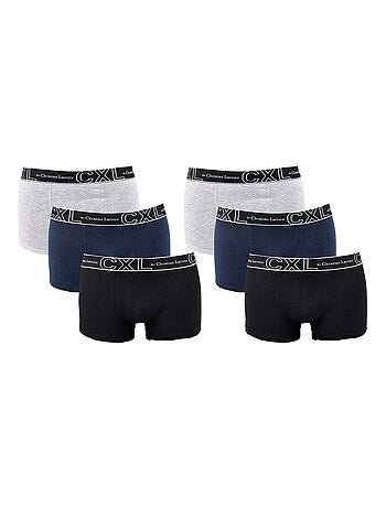 Boxer uomo CXL BY LACROIX X6 - Confezione da 6