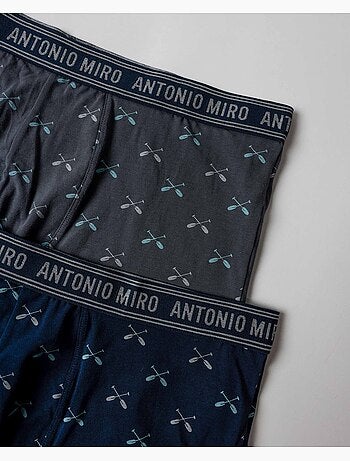 Boxer da campeggio da uomo ANTONIO MIRO (scatola da 2 unità)