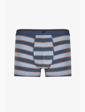 Boxer da uomo a righe a contrasto penti