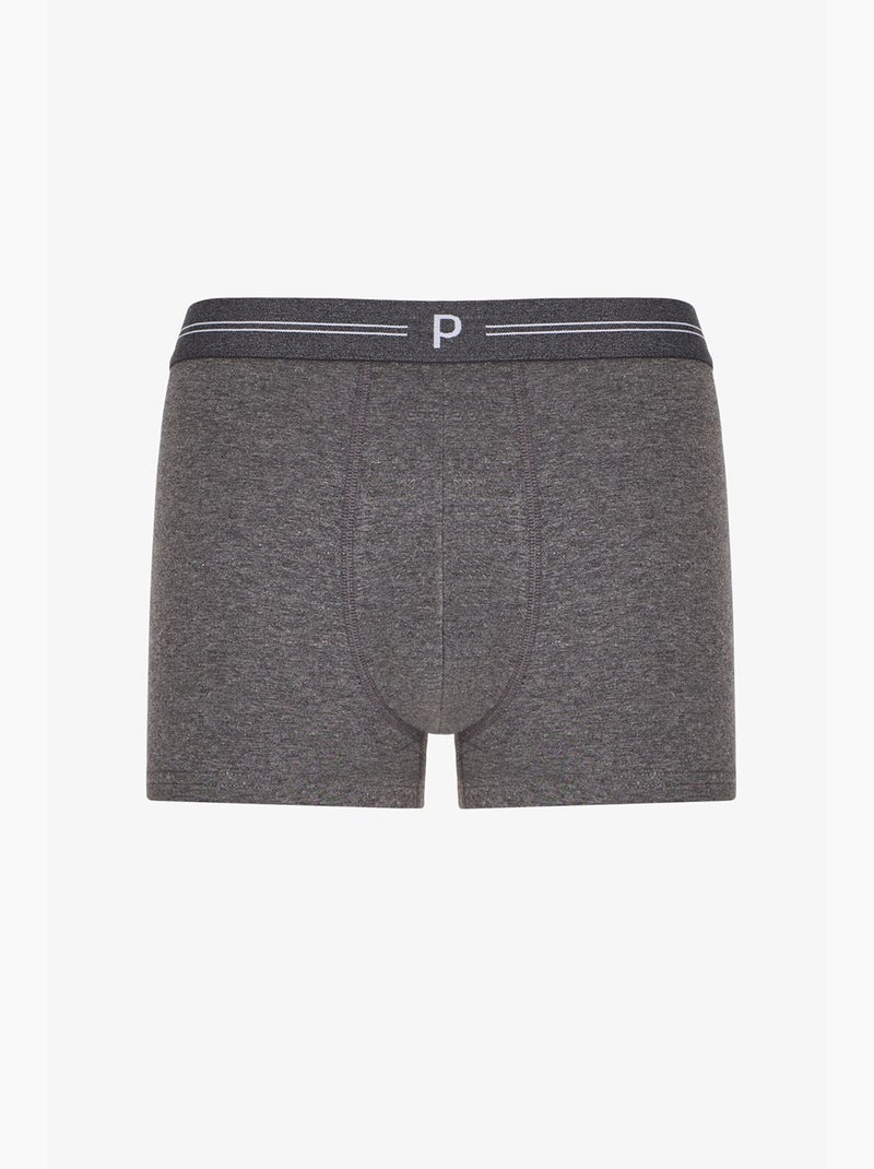 Boxer da uomo a righe penti Nero Blu Grigio - Kiabi