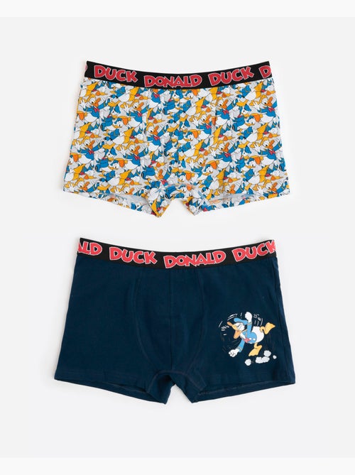 Boxer da uomo DISNEY Big Donald (confezione da 2) - Kiabi Boxer da uomo DISNEY Big Donald (confezione da 2) - Kiabi