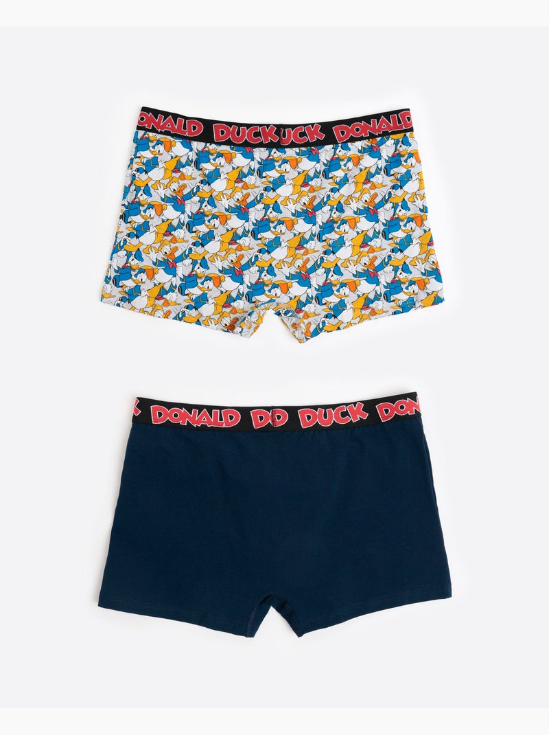Boxer da uomo DISNEY Big Donald (confezione da 2) Multicolore - Kiabi