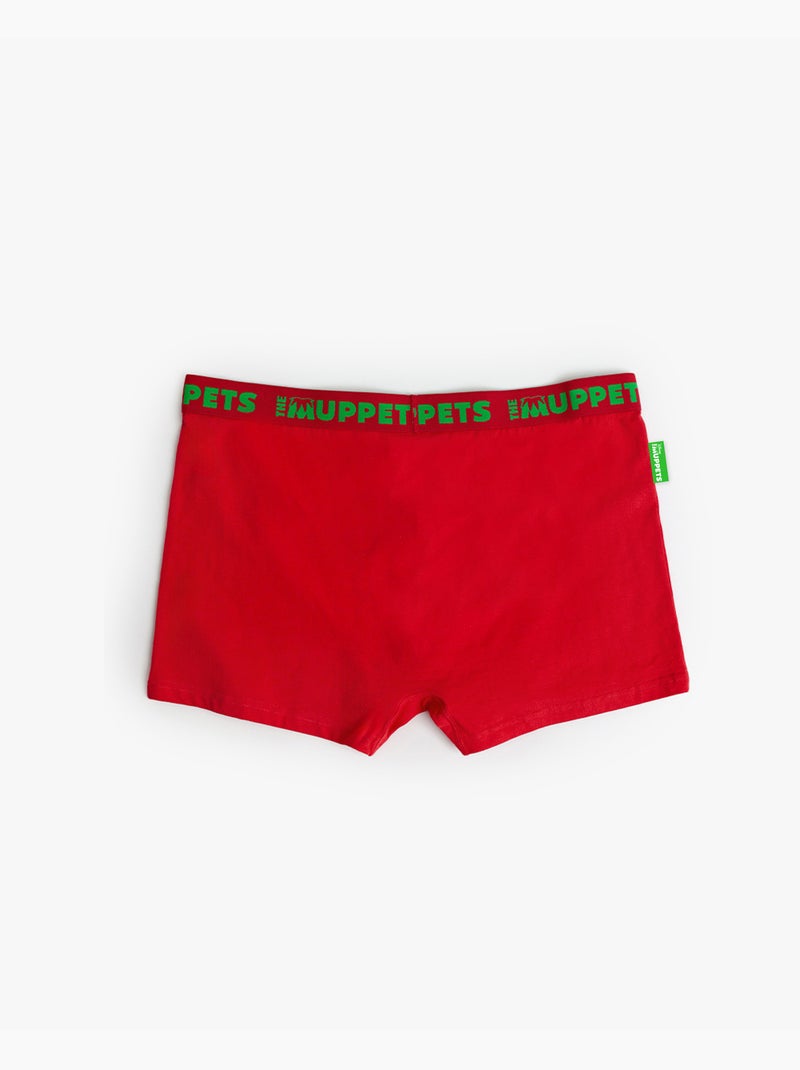 Boxer da uomo DISNEY Kermit in confezione regalo Rosso - Kiabi