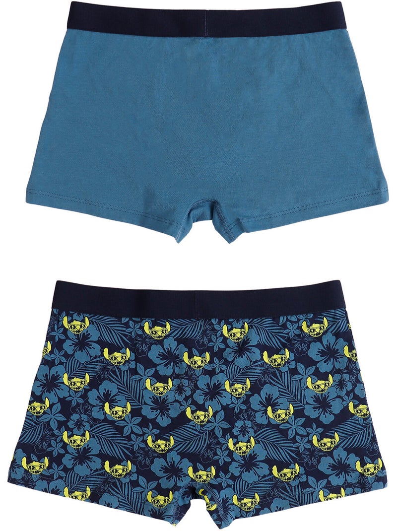 Boxer da uomo DISNEY Lilo & Stitch (confezione da 2) Blu - Kiabi
