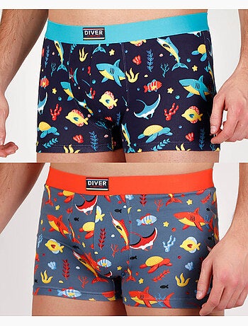 Boxer da uomo DIVER Marine (scatola da 2)