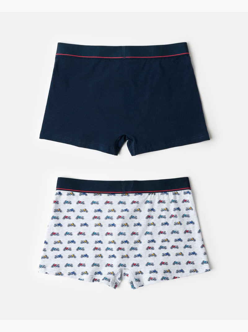 Boxer da uomo DIVER Race (scatola da 2 unità) Multicolore - Kiabi