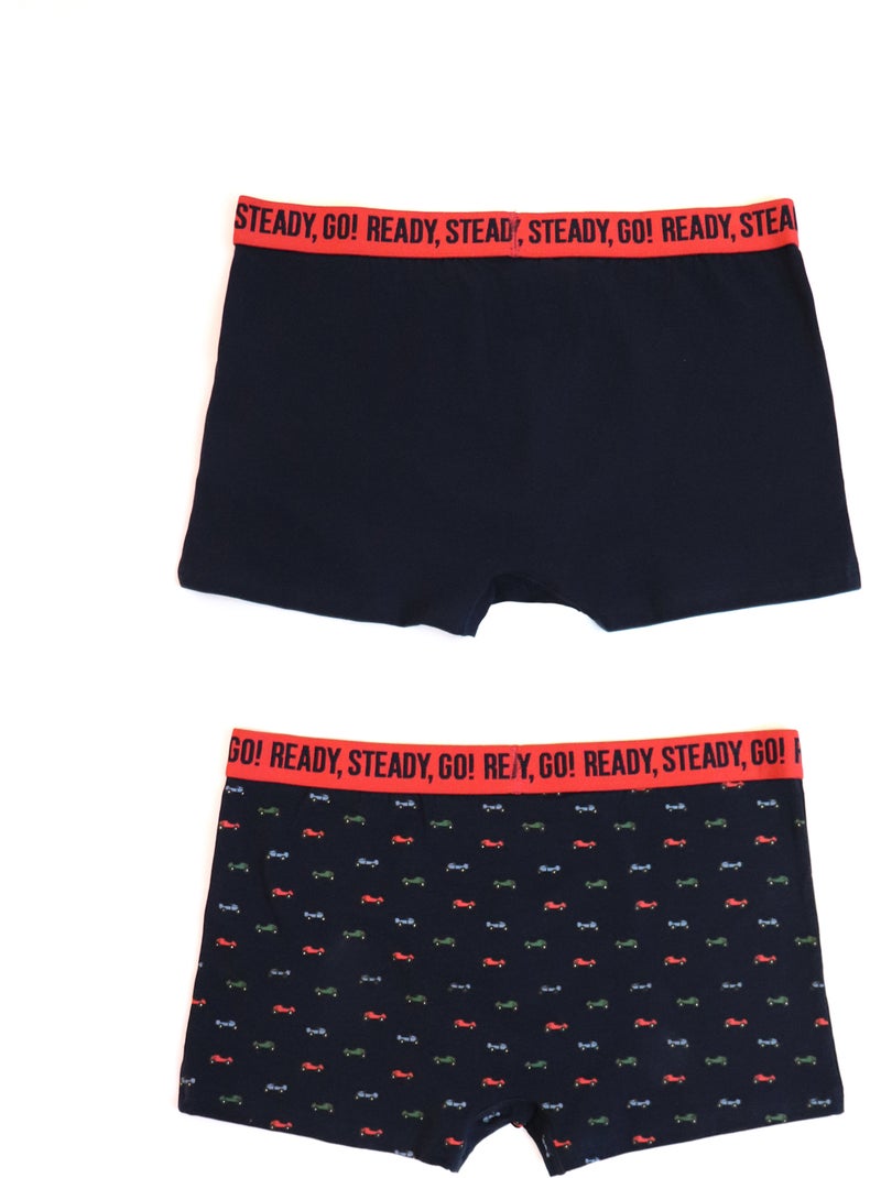 Boxer da uomo DIVER Vintage Cars (confezione da 2) Multicolore - Kiabi