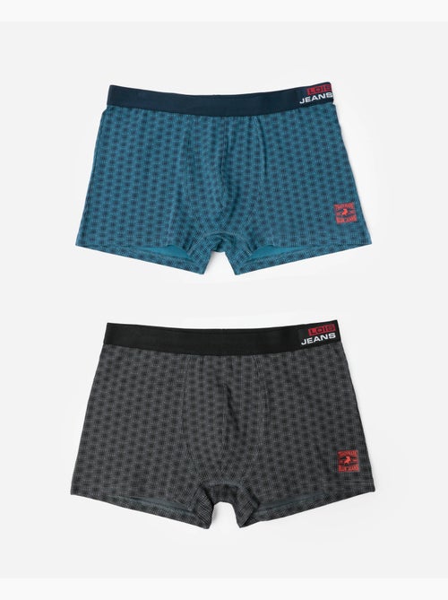 Boxer da uomo LOIS Dark (scatola da 2 unità) - Kiabi Boxer da uomo LOIS Dark (scatola da 2 unità) - Kiabi