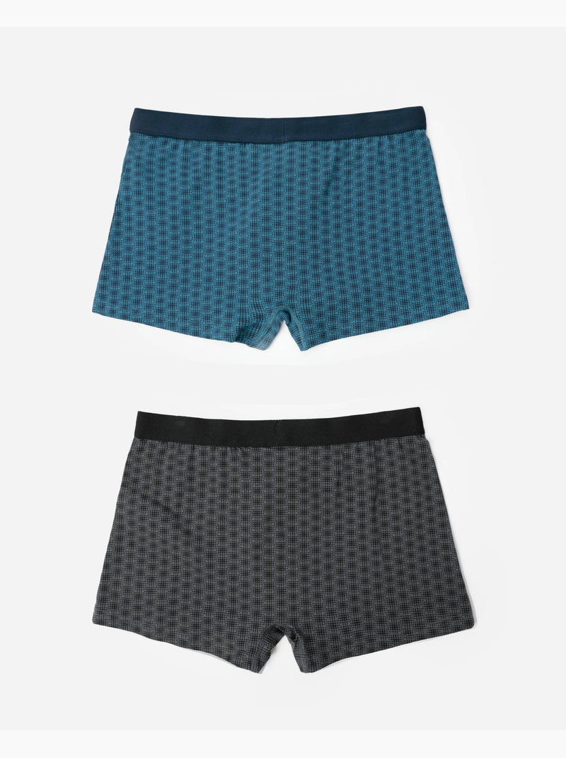 Boxer da uomo LOIS Dark (scatola da 2 unità) Multicolore - Kiabi