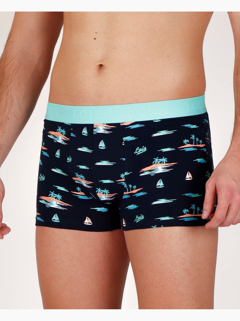Boxer da uomo LOIS Hawaii (scatola da 2) Multicolore - Kiabi