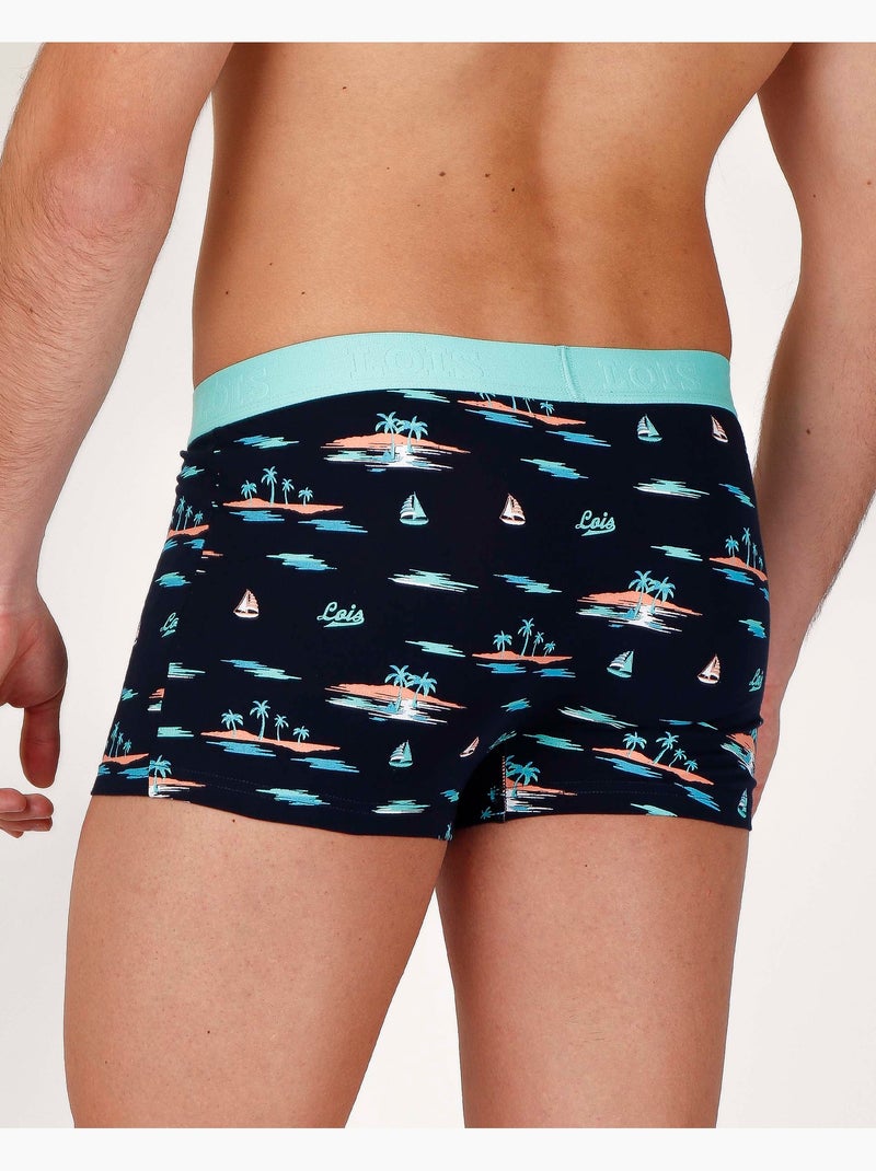 Boxer da uomo LOIS Hawaii (scatola da 2) Multicolore - Kiabi