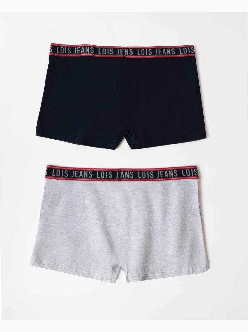 Boxer da uomo LOIS Leader (scatola da 2 unità) Multicolore - Kiabi