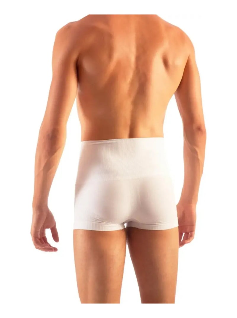 Boxer da uomo snellente e modellante Bianco - Kiabi